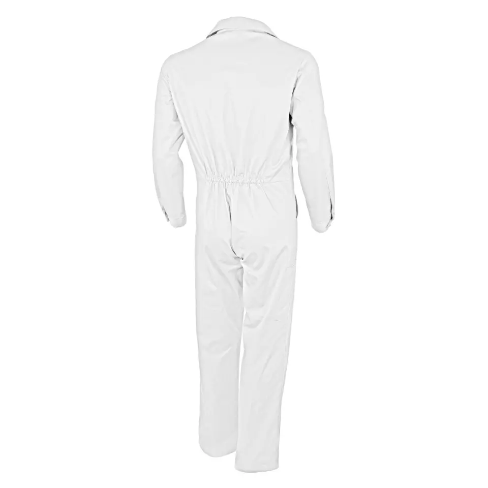 Qualitex NM-45001-3000, Basic Rally Coverall White, image 2, gallery thumbnail