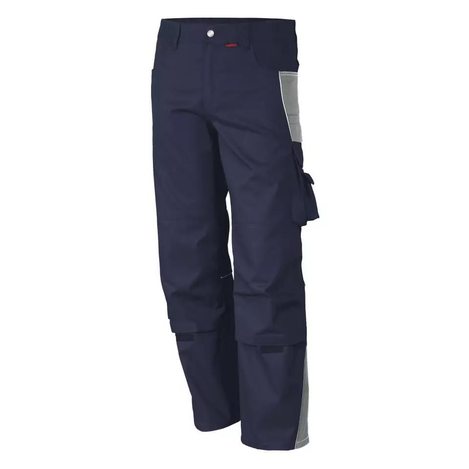 Qualitex NM-42006-0532, PRO Trousers Navy/Grey, image 1, gallery thumbnail