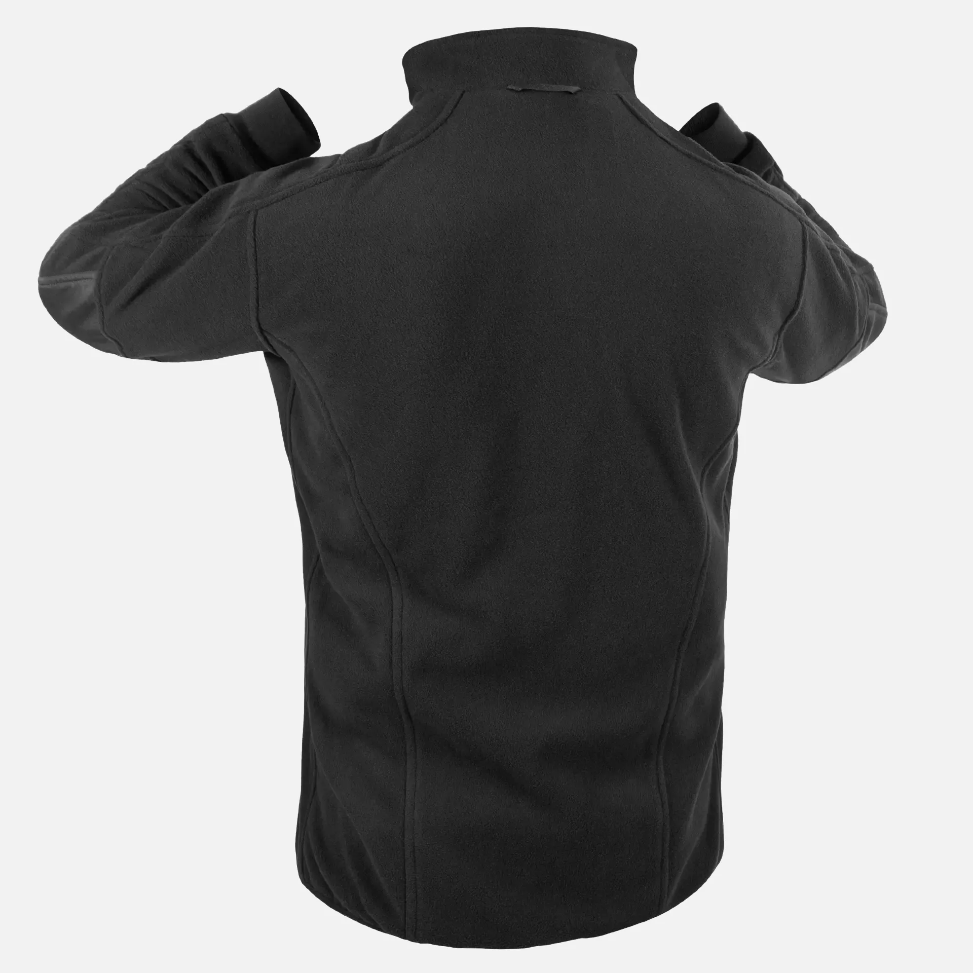 Qualitex NM-64014-3600, IND Black Fleece Jacket, image 2