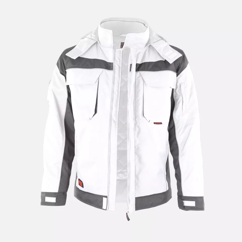 Qualitex NM-69006-3032, PRO Winter Jacket White/Grey, image 1, gallery thumbnail