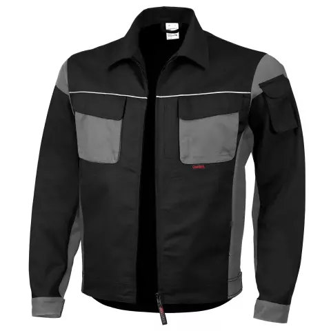 Qualitex PRO Waist Jacket Black/Grey