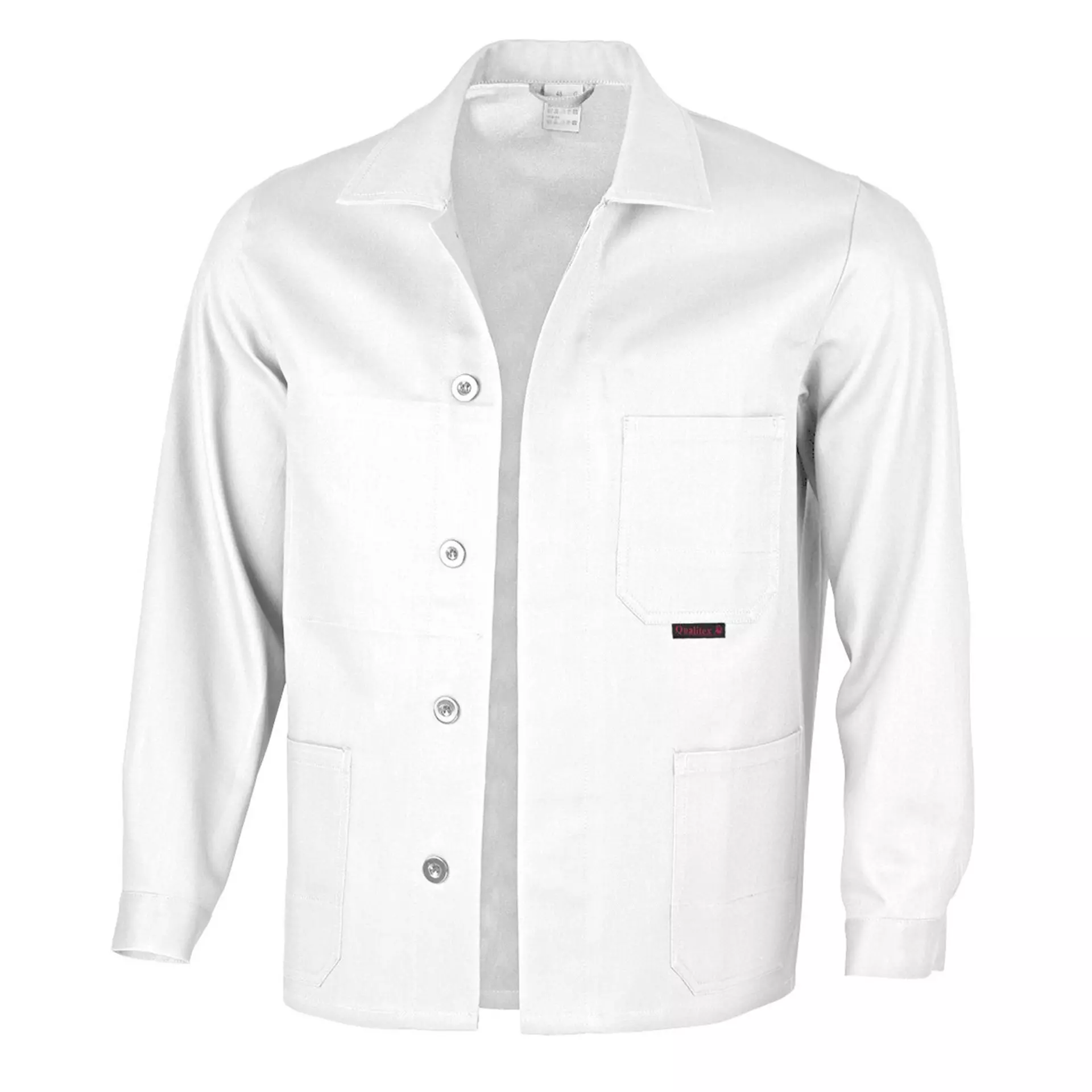Qualitex NM-44002-3000, Classic Arbeitsjacke weiß