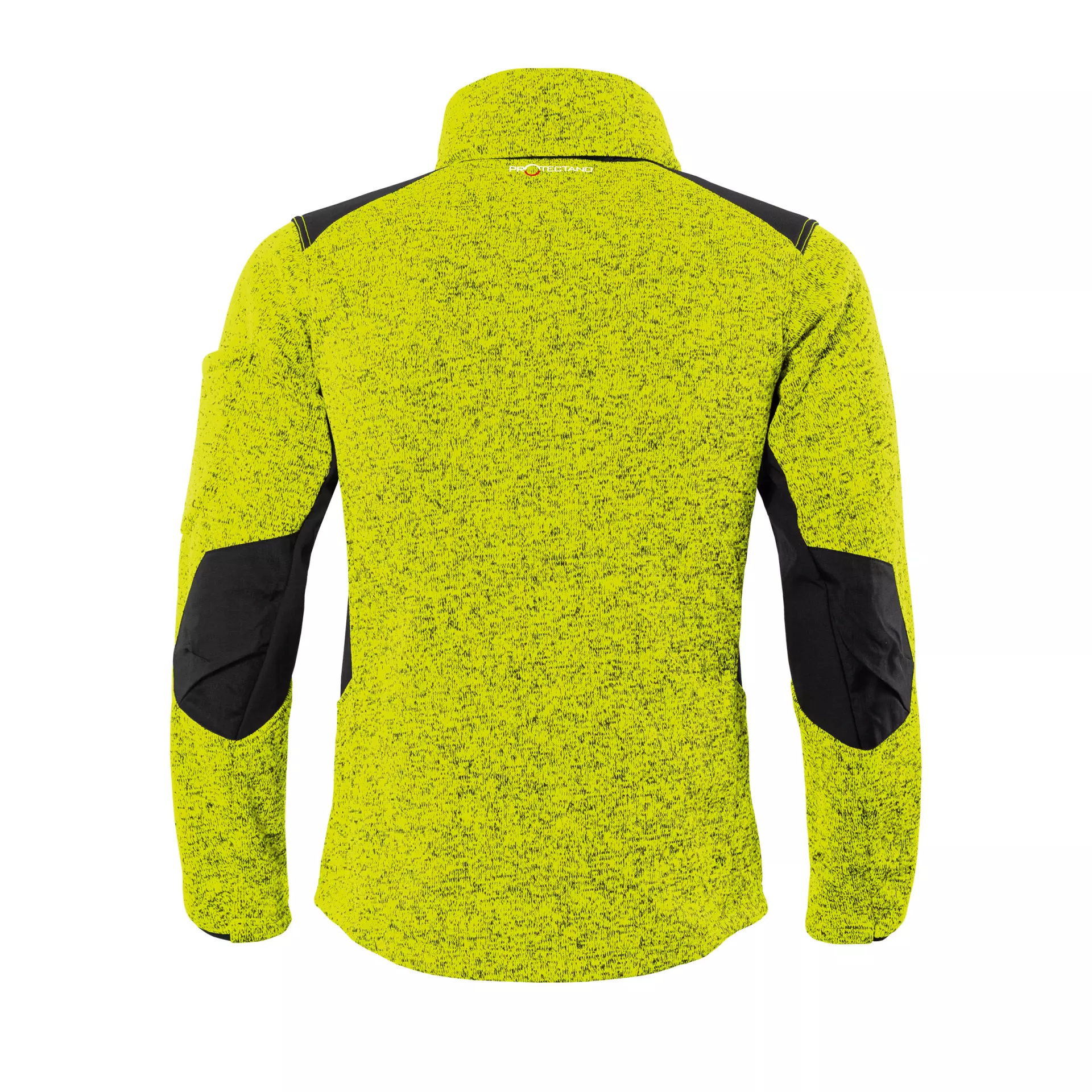 Qualitex NM-65013-1100, Knitted Fleece Jacket Kiwi/Mélange, image 2