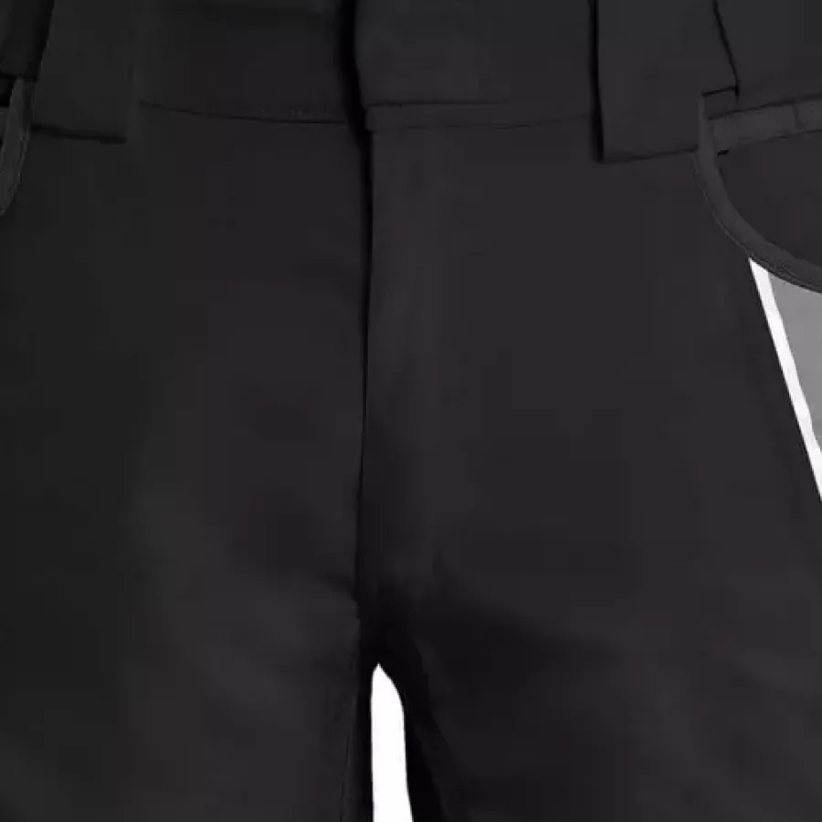 **Elastic Stretch Onsert in the Crotch** allows unrestricted movement for all-day comfort in active work positions.