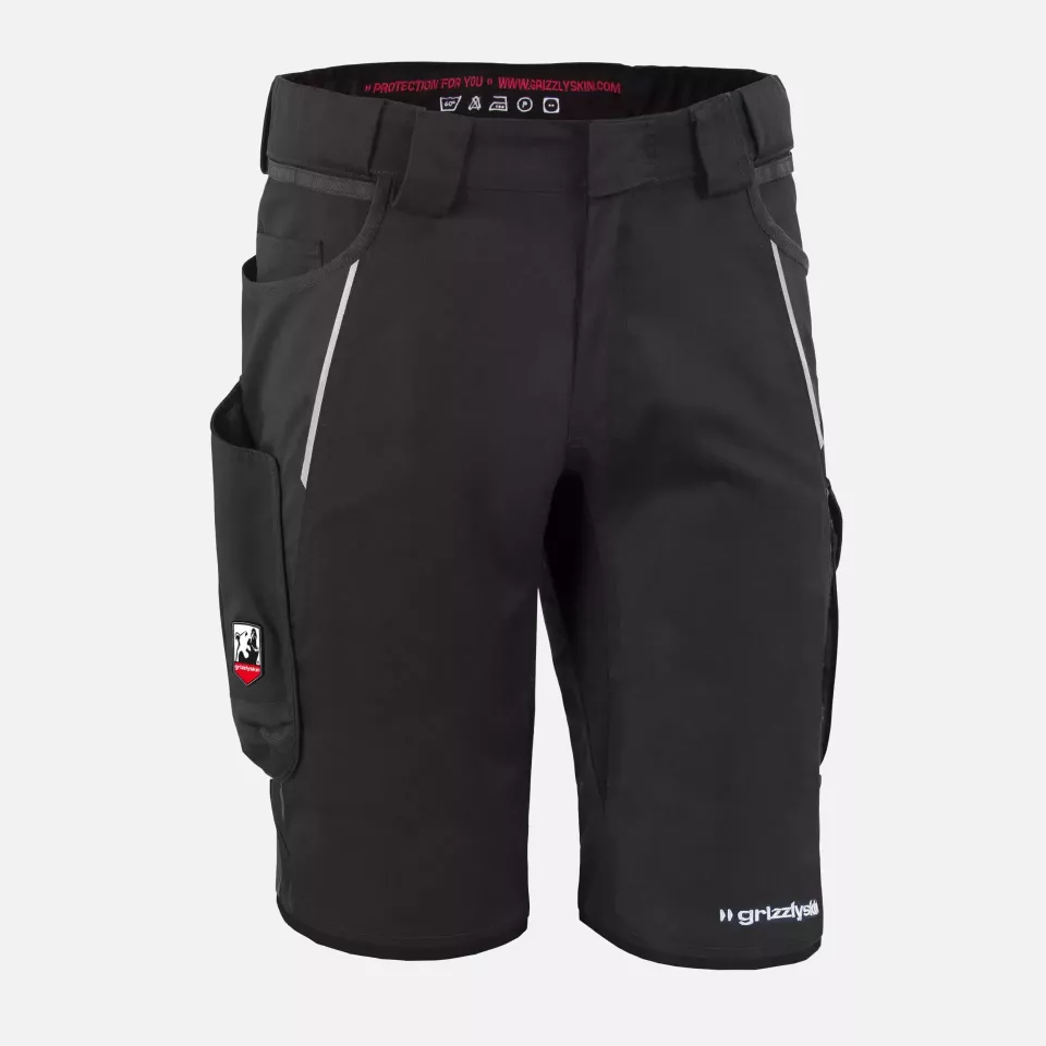 Grizzlyskin GIM3605, IRON Black Shorts, image 1, gallery thumbnail