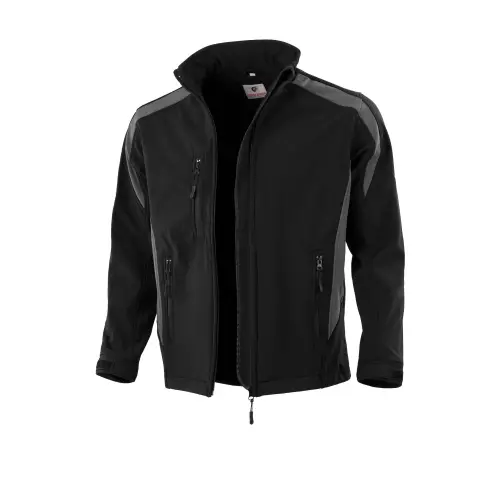 Qualitex Softshell Jacket Black/Grey