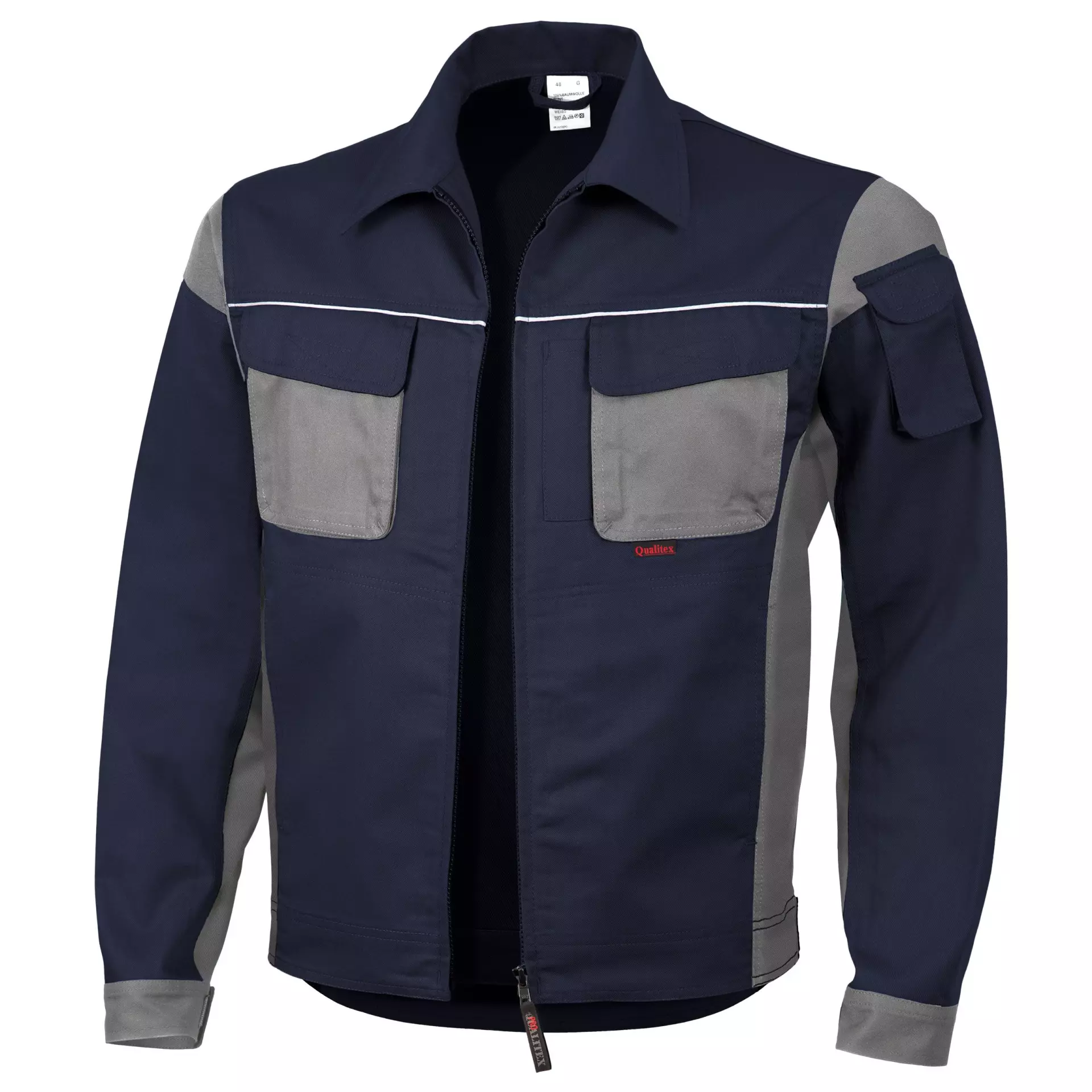Qualitex NM-43006-0532, PRO Work Jacket Navy/Grey, image 1