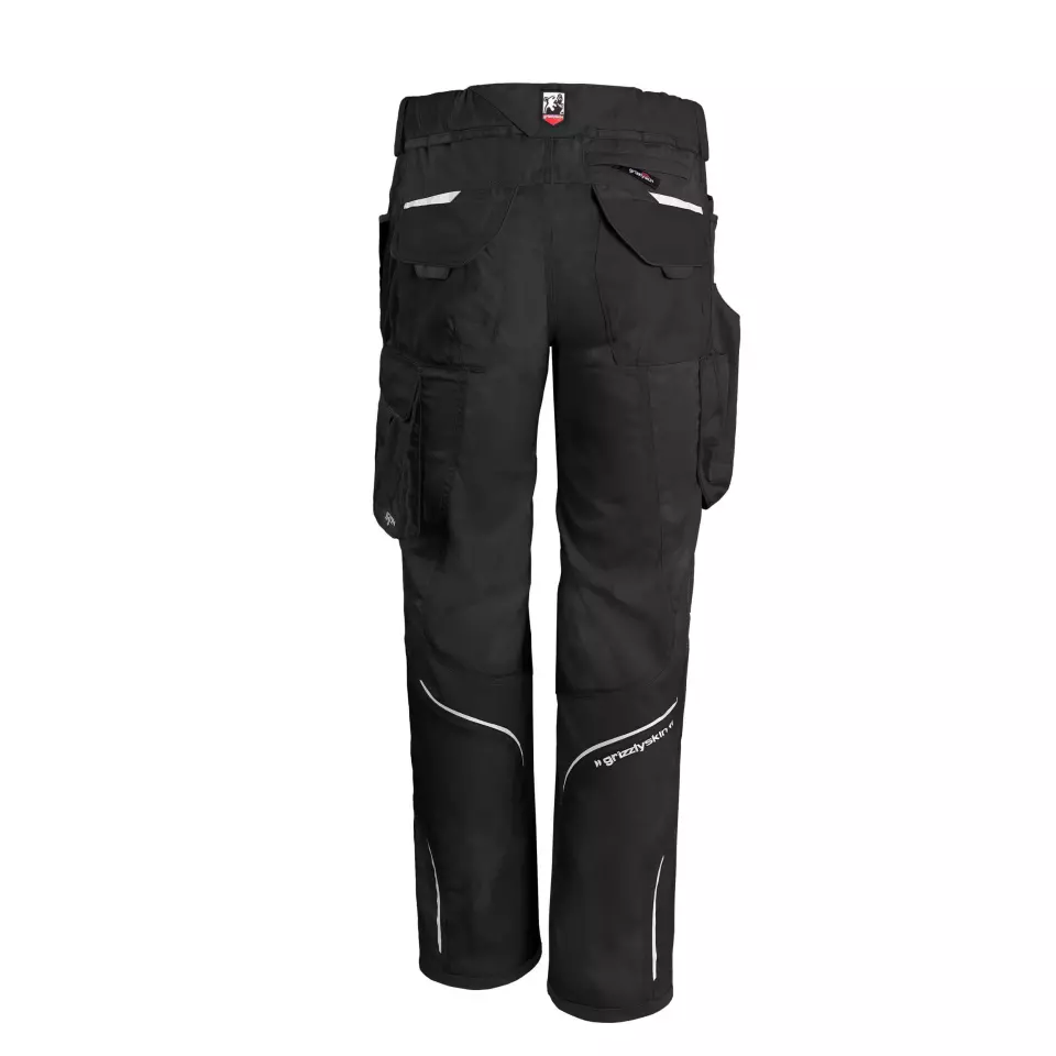 Grizzlyskin GIM3805, IRON Black Waist Trousers, image 2, gallery thumbnail