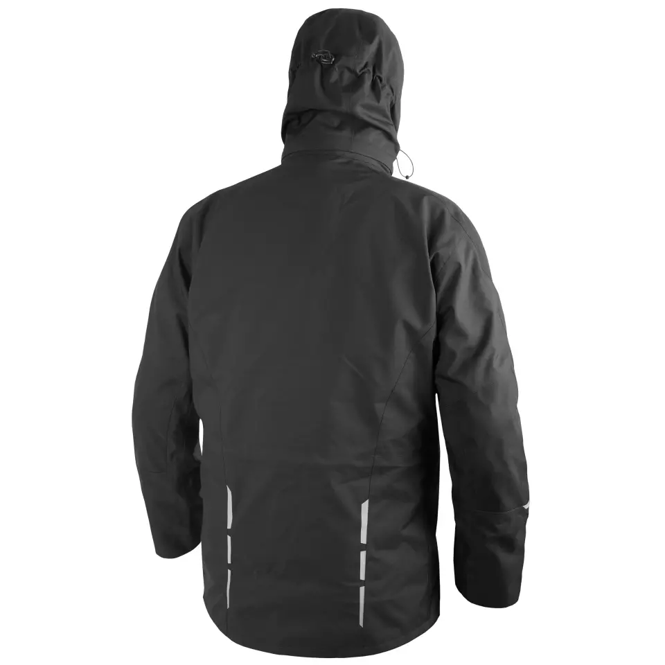 Qualitex NM-77014-3600, IND All-Weather Jacket Black, image 2, gallery thumbnail