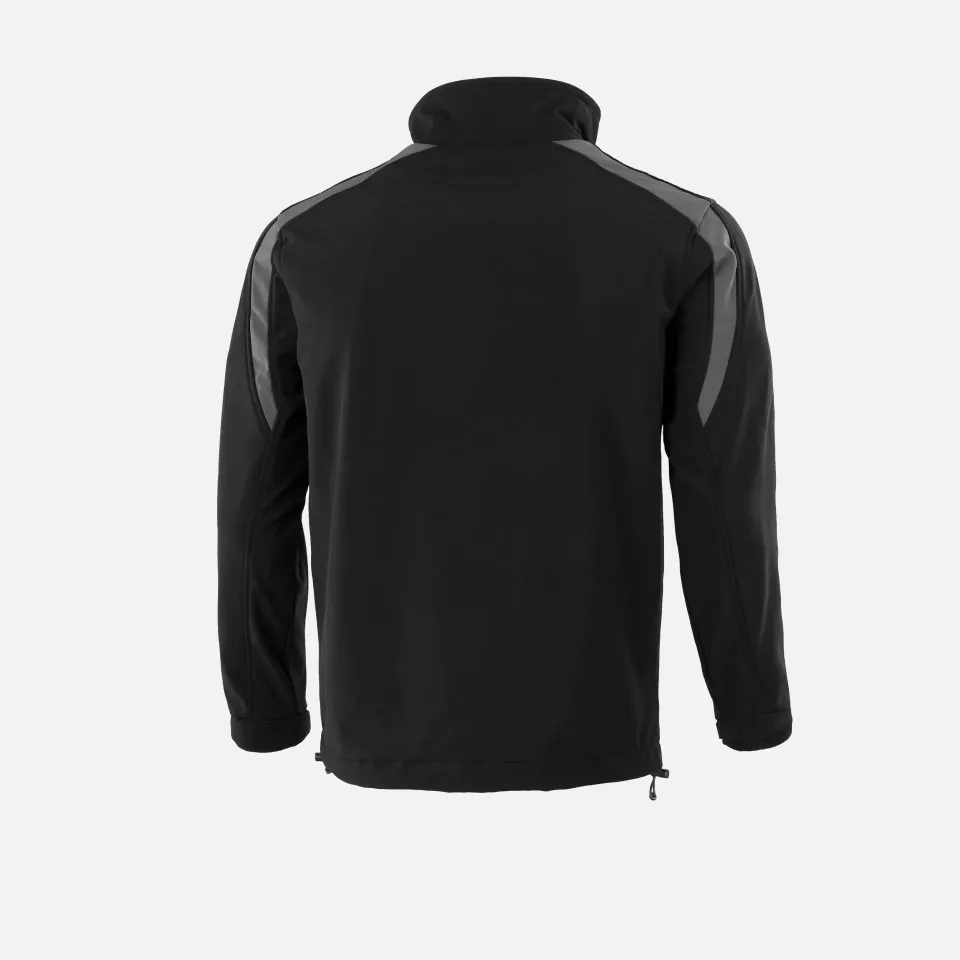 Qualitex NM-66001-3632, Softshell Jacket Black/Grey, image 2, gallery thumbnail