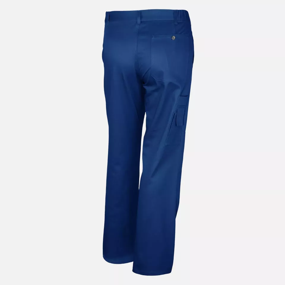 Qualitex NM-42001-0300, Basic Bundhose kornblau, image 2, gallery thumbnail
