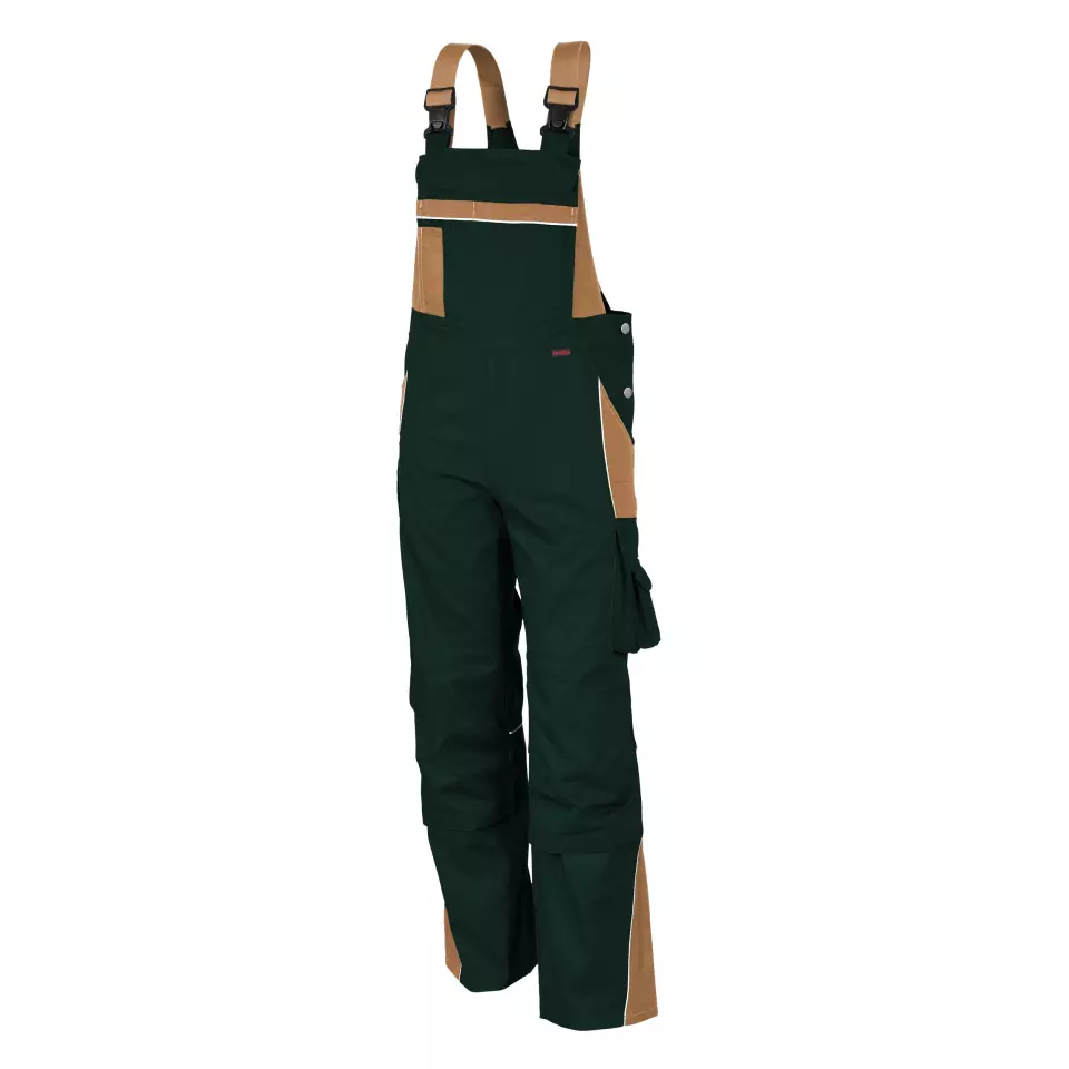 Qualitex NM-41006-1542, PRO Olive/Khaki Bib and Brace