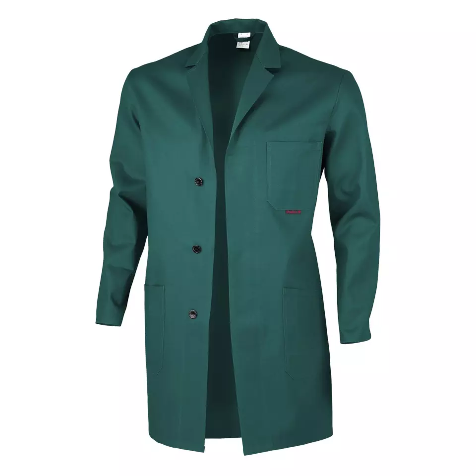 Qualitex NM-46002-1300, Classic Lab Coat Green, image 1, gallery thumbnail