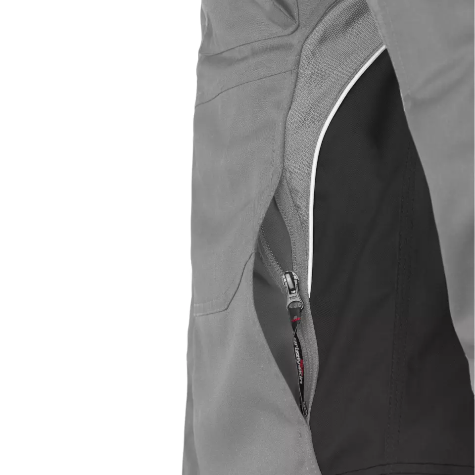 Grizzlyskin GIM3907, IRON Waist Jacket Grey/Black, image 3, gallery thumbnail