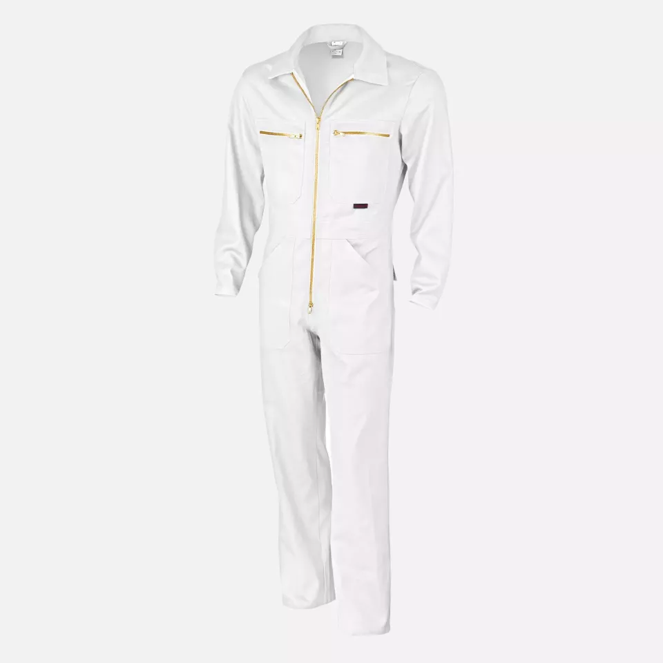 Qualitex NM-45002-3000, Classic Rally Coverall White, image 1, gallery thumbnail