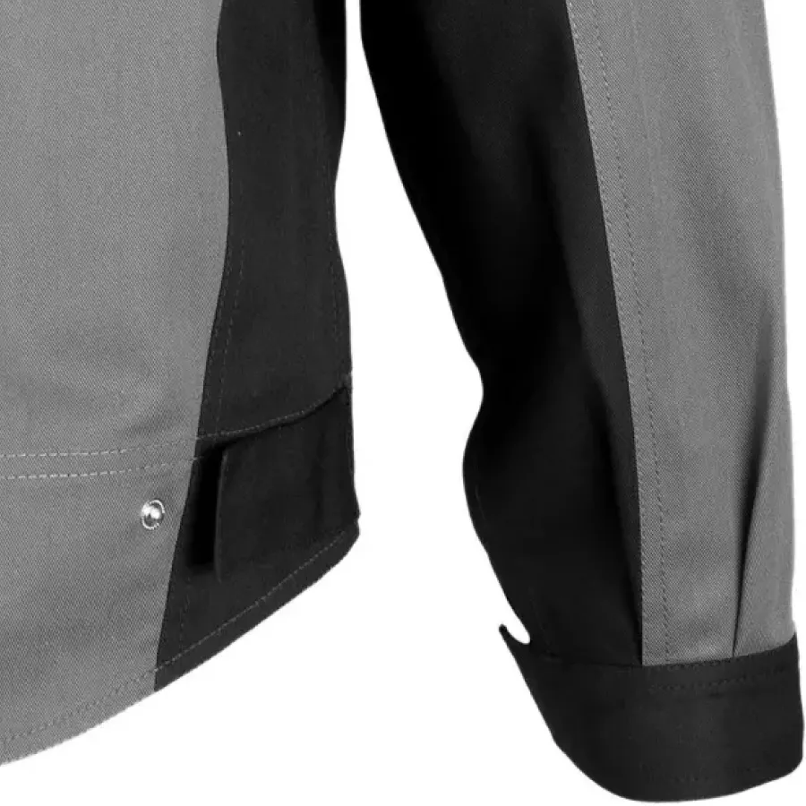 **Sleeve Cuffs with Velcro Closure** allow quick, adjustable fit for secure comfort at the wrists.