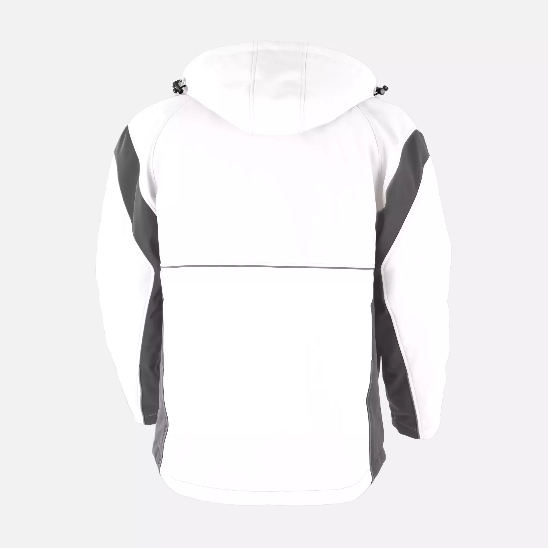 Qualitex NM-67006-3032, PRO Softshelljacke weiß/grau, image 2