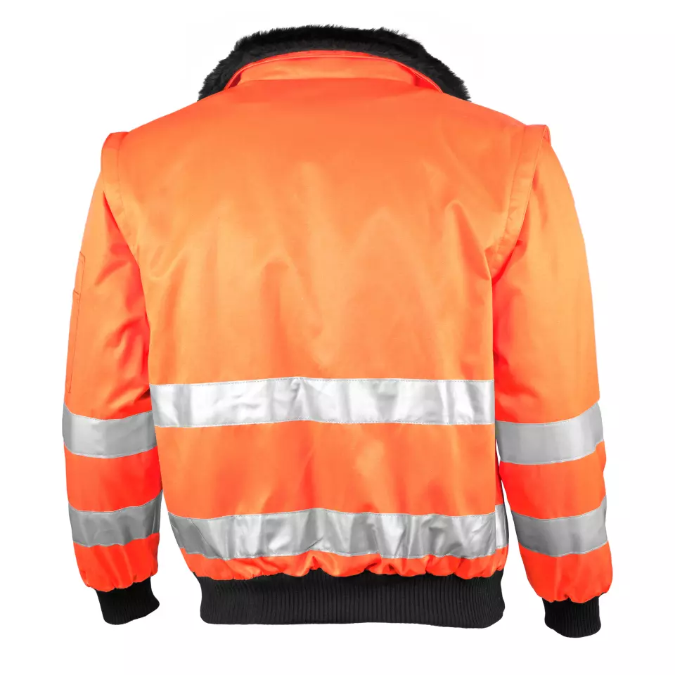 Qualitex NM-70009-9100, Signal Pilot Jacket Hi-Vis Orange, image 2, gallery thumbnail