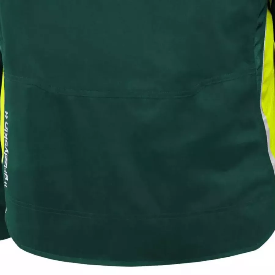 **Extended Back** gives you extra coverage when you bend or reach, helping you stay warm and focused on the job.