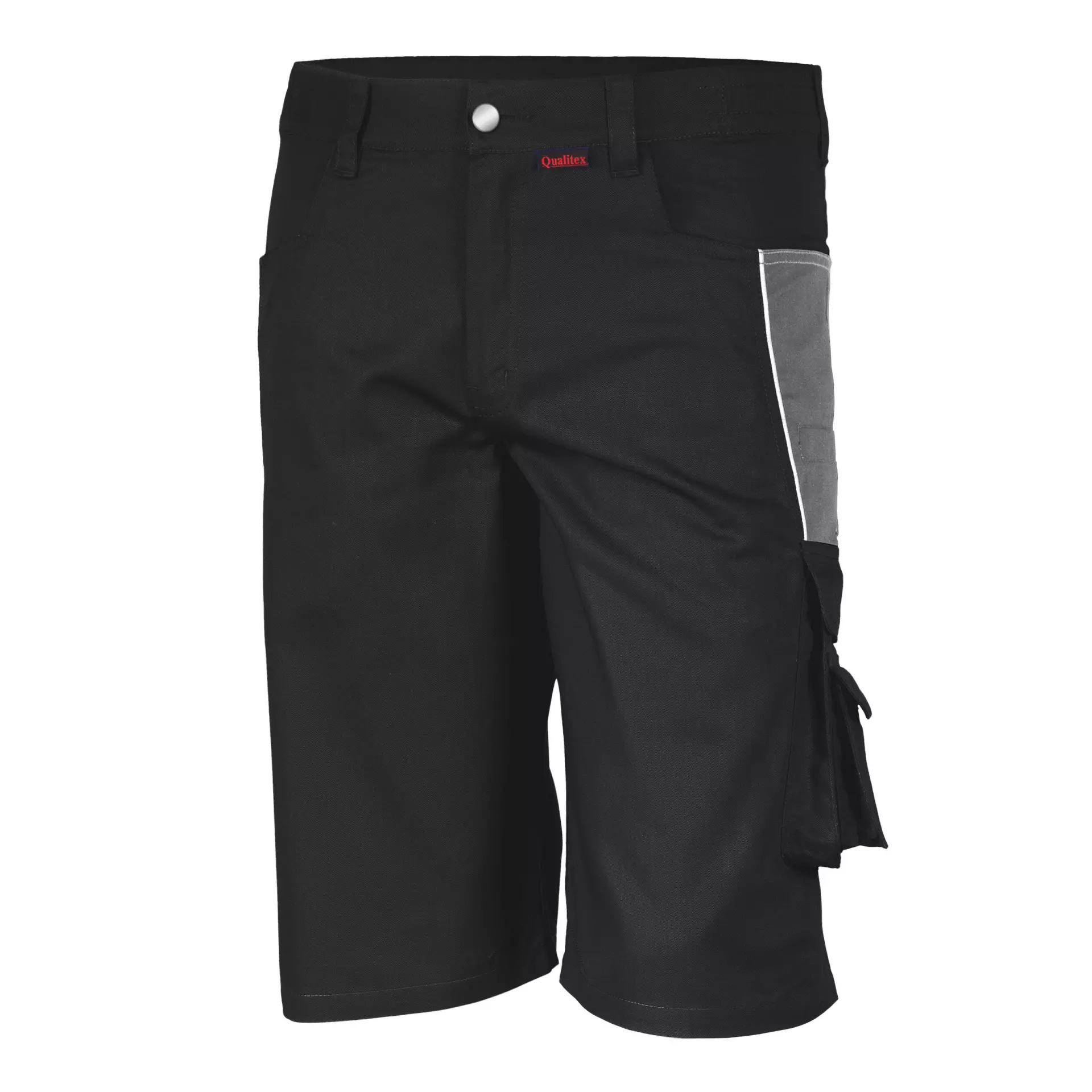 Qualitex NM-47006-3632, PRO Shortsit musta/harmaa, image 1