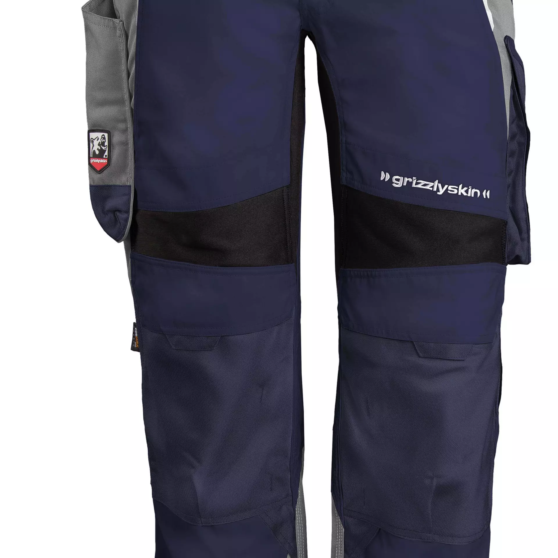 Grizzlyskin GIM3806, IRON Bundhose marine/grau, image 3