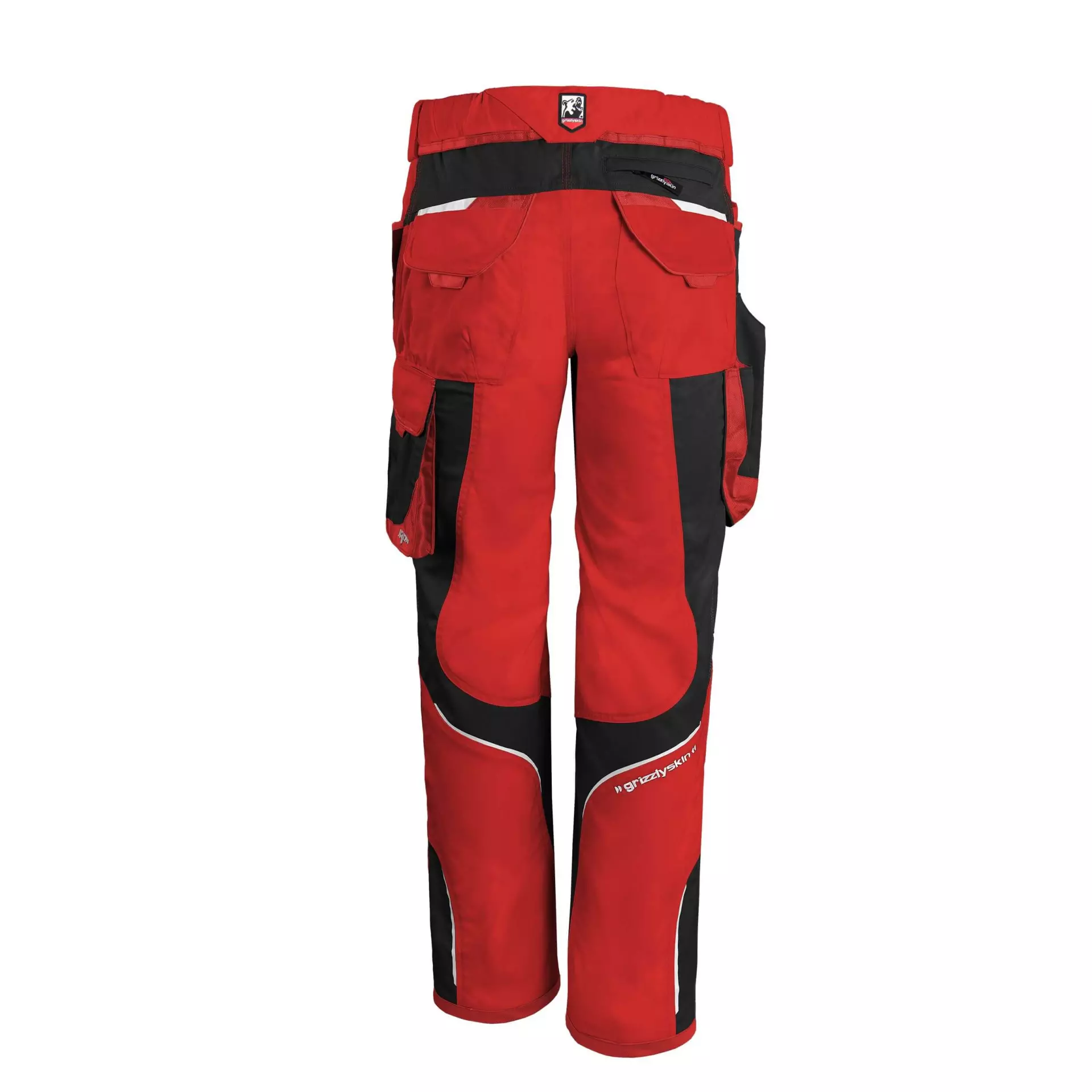 Grizzlyskin GIM3802, IRON Trousers Red/Black, image 2