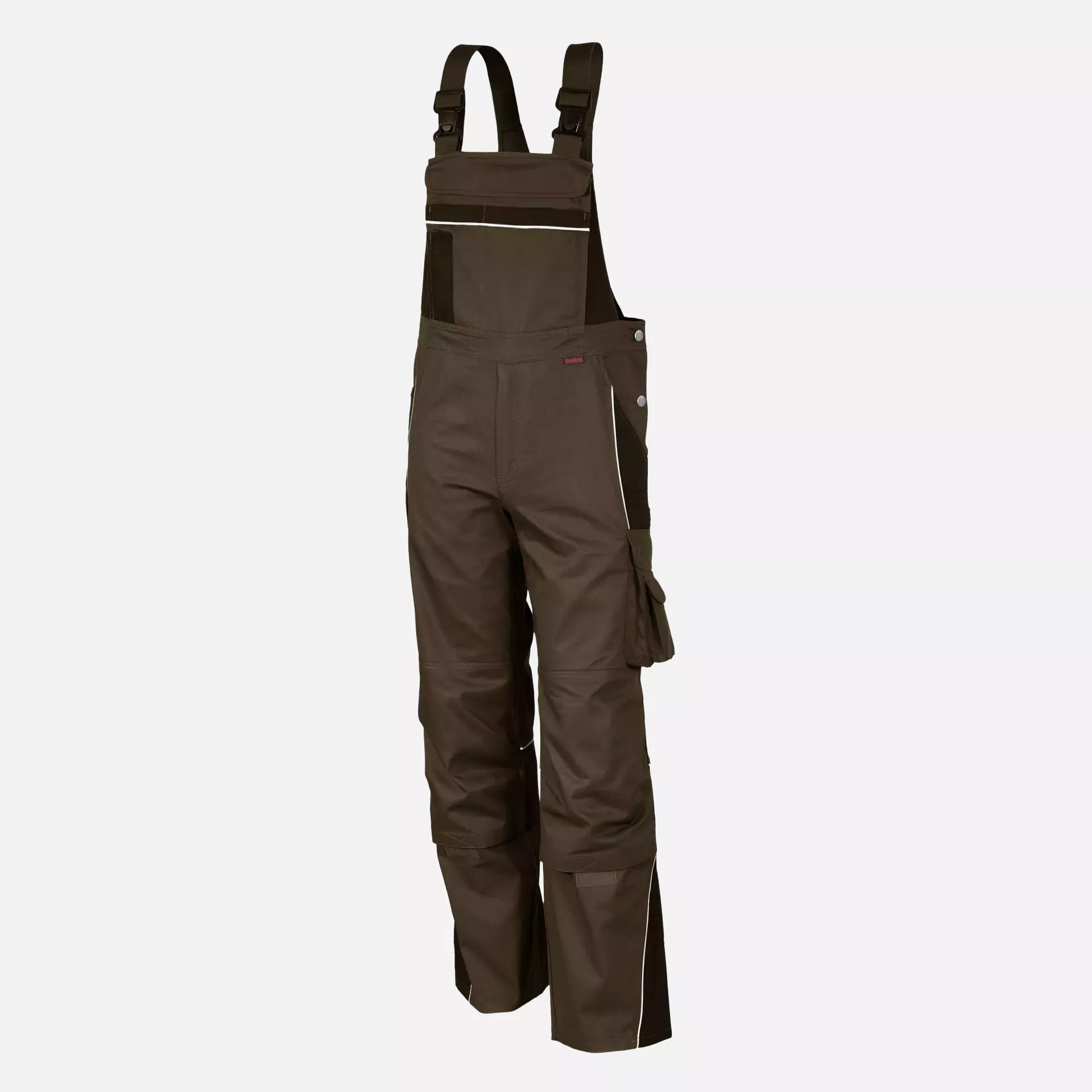 Qualitex NM-41006-4345, PRO Bib and Brace Hazelnut/Chestnut, image 1