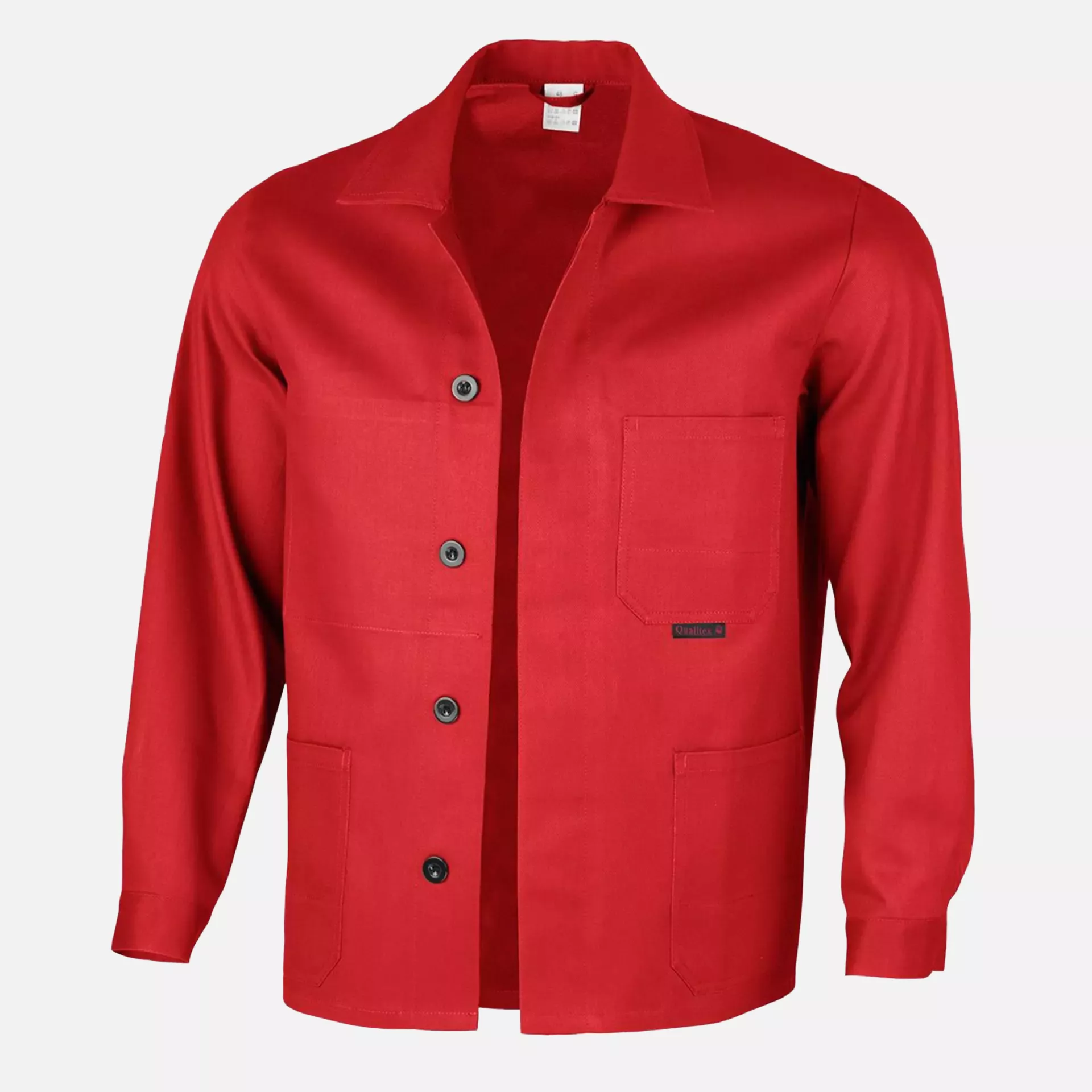 Qualitex NM-44002-2400, Classic Arbeitsjacke feuerrot, image 1