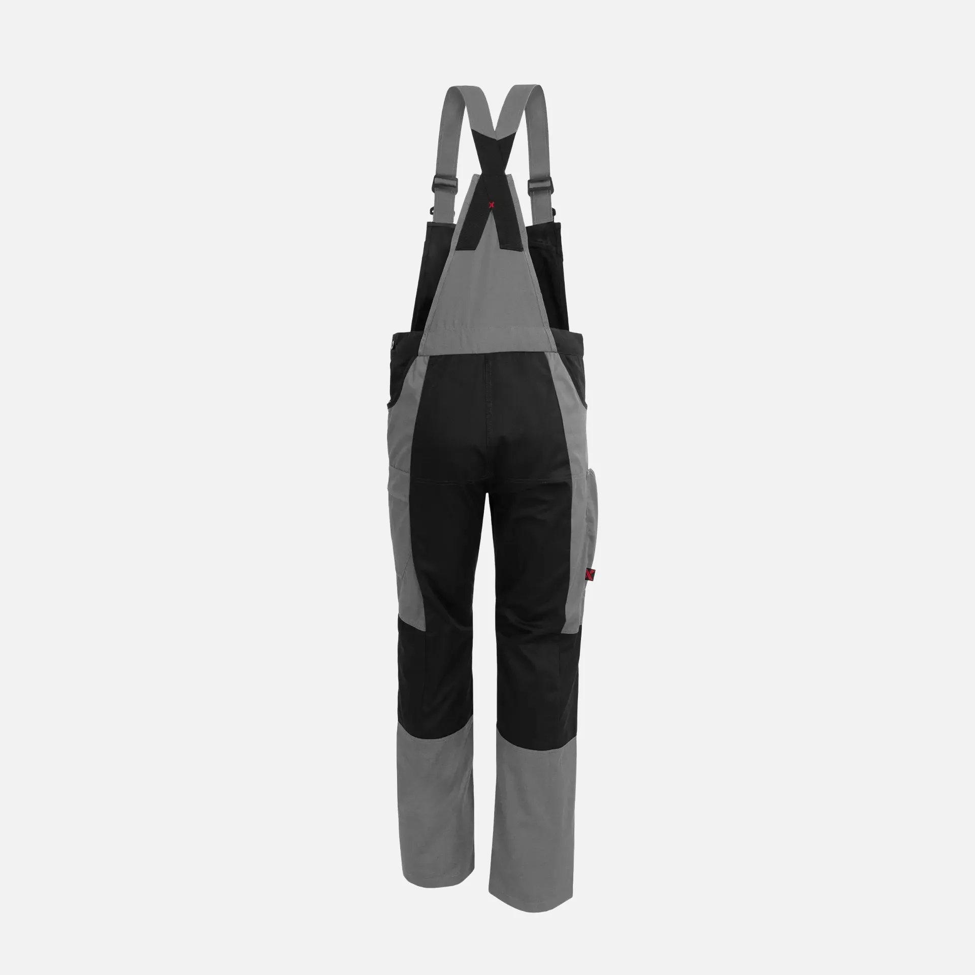 Qualitex NM-41011-3236, X-Serie Bib and Brace Grey/Black, image 2