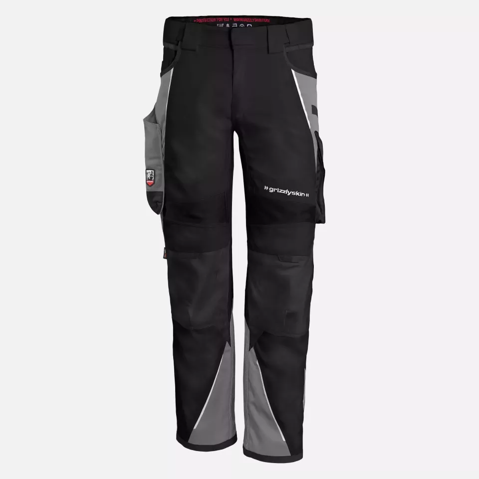 Grizzlyskin GIM3808, IRON Bundhose schwarz/grau, image 1, gallery thumbnail
