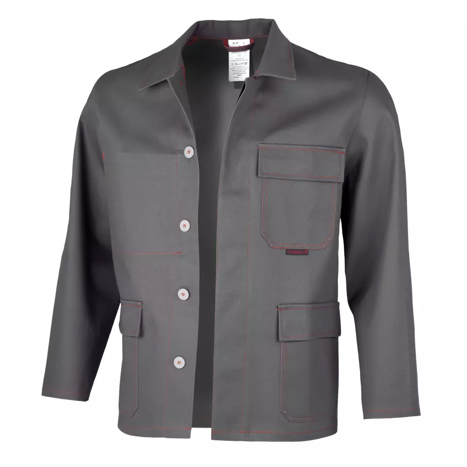 Qualitex NM-44010-3400, Robust Work Jacket Dark Grey, image 1, gallery thumbnail