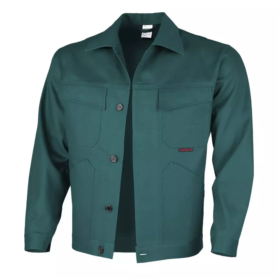 Qualitex NM-43002-1300, Classic Work Jacket Green, image 1, gallery thumbnail