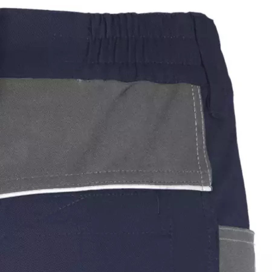 **Side Elastic Waist** adapts comfortably to your movement for a secure, easy fit throughout the day.