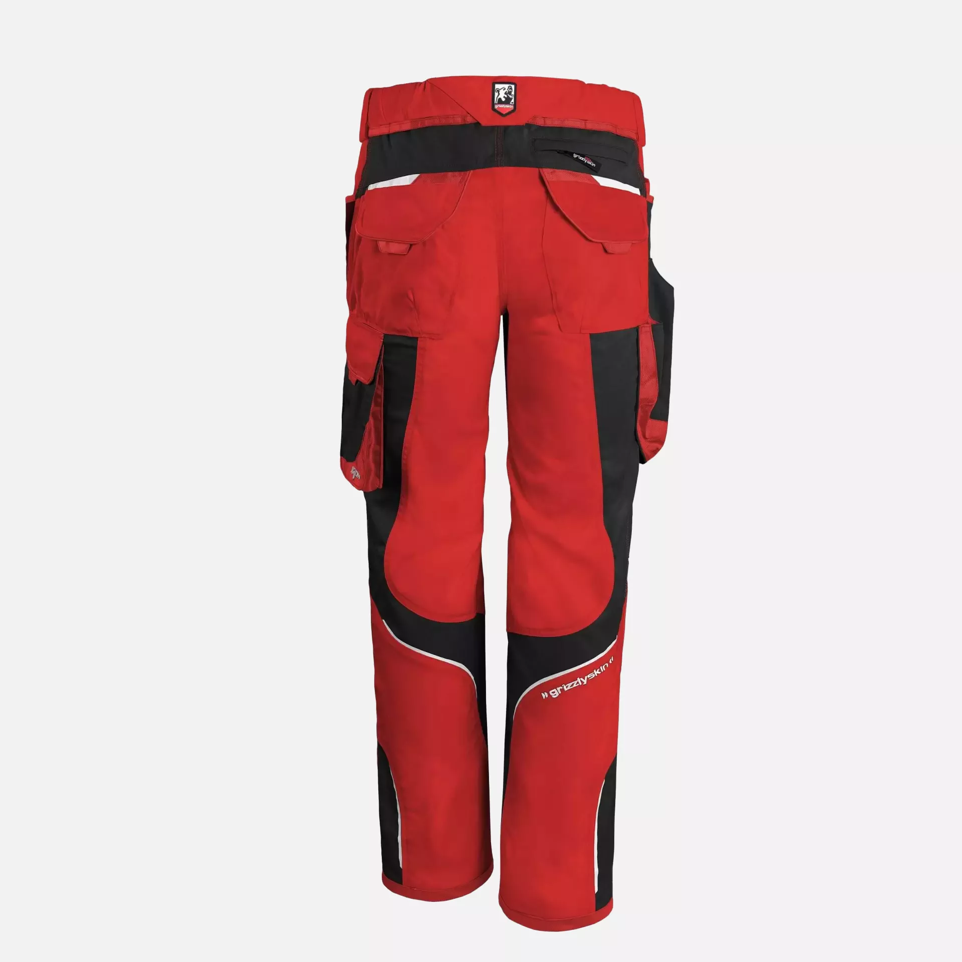 Grizzlyskin GIM3802, IRON Trousers Red/Black, image 2