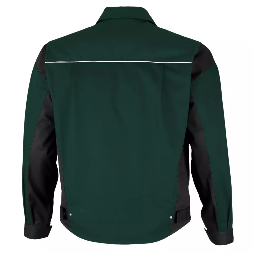 Qualitex NM-43006-1336, PRO Work Jacket Green/Black, image 2, gallery thumbnail