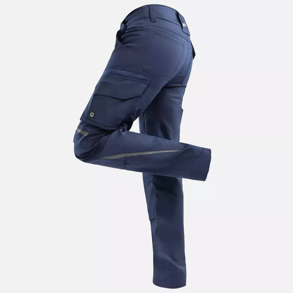 Qualitex NM-42015-0500, Pro+ Work Trousers Navy, image 3, gallery thumbnail