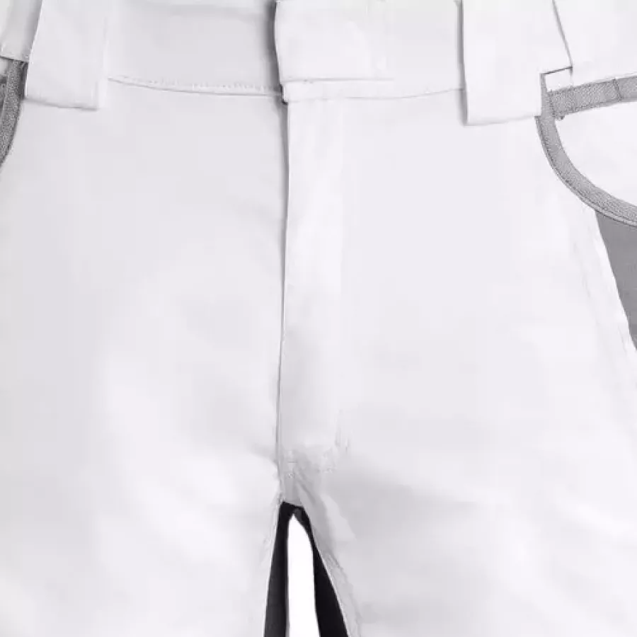 **Elastic Stretch Insert in the Crotch** allows unrestricted movement for all-day comfort in active work positions.