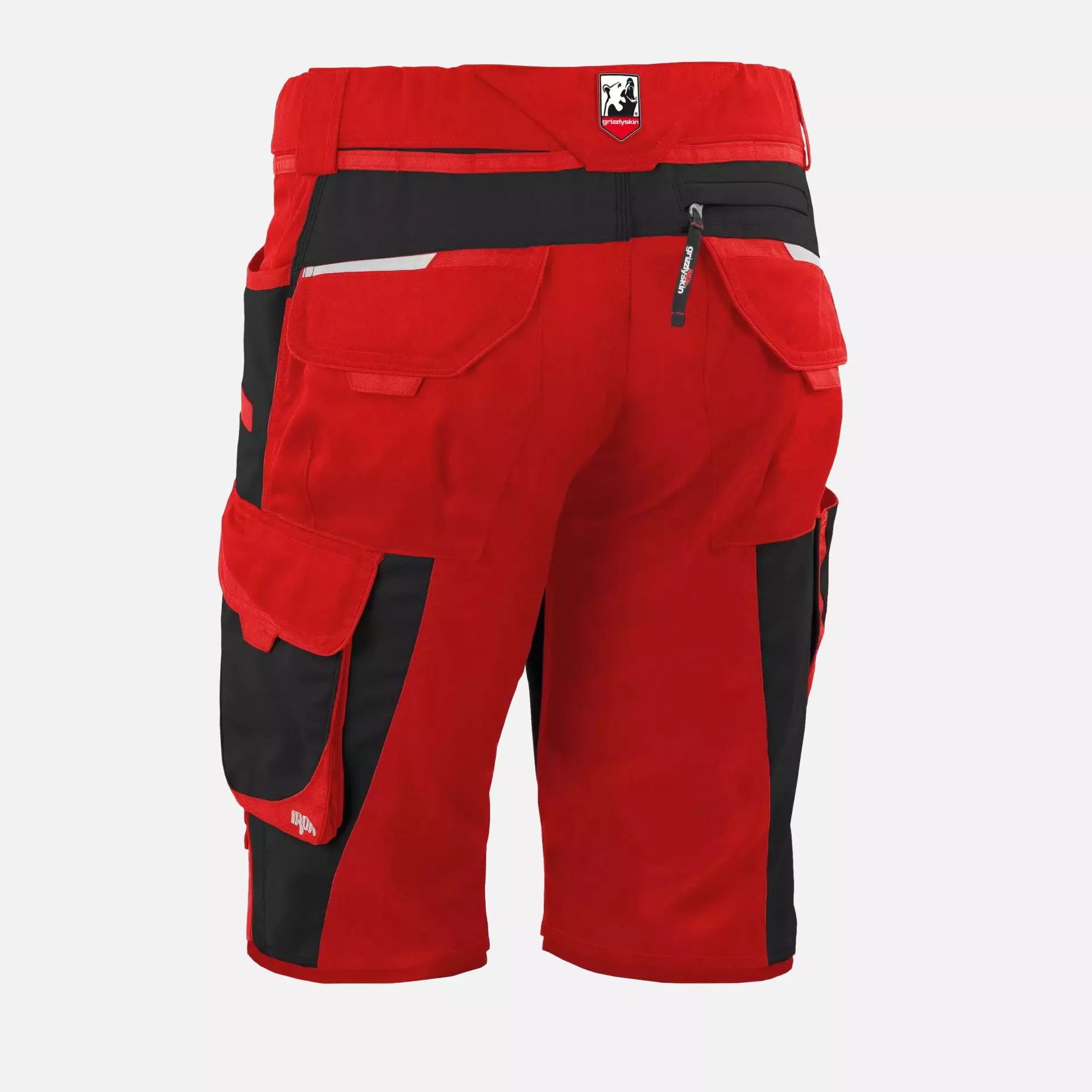 Grizzlyskin GIM3602, IRON Shorts Red/Black, image 2