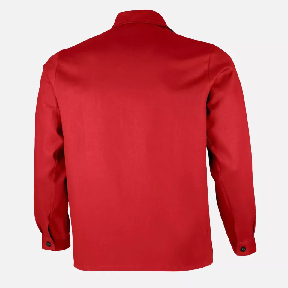 Qualitex NM-44002-2400, Classic Arbeitsjacke feuerrot, image 2, gallery thumbnail