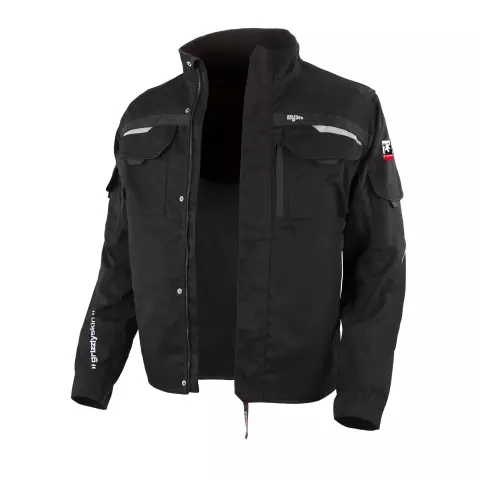 Grizzlyskin IRON Black Waist Jacket