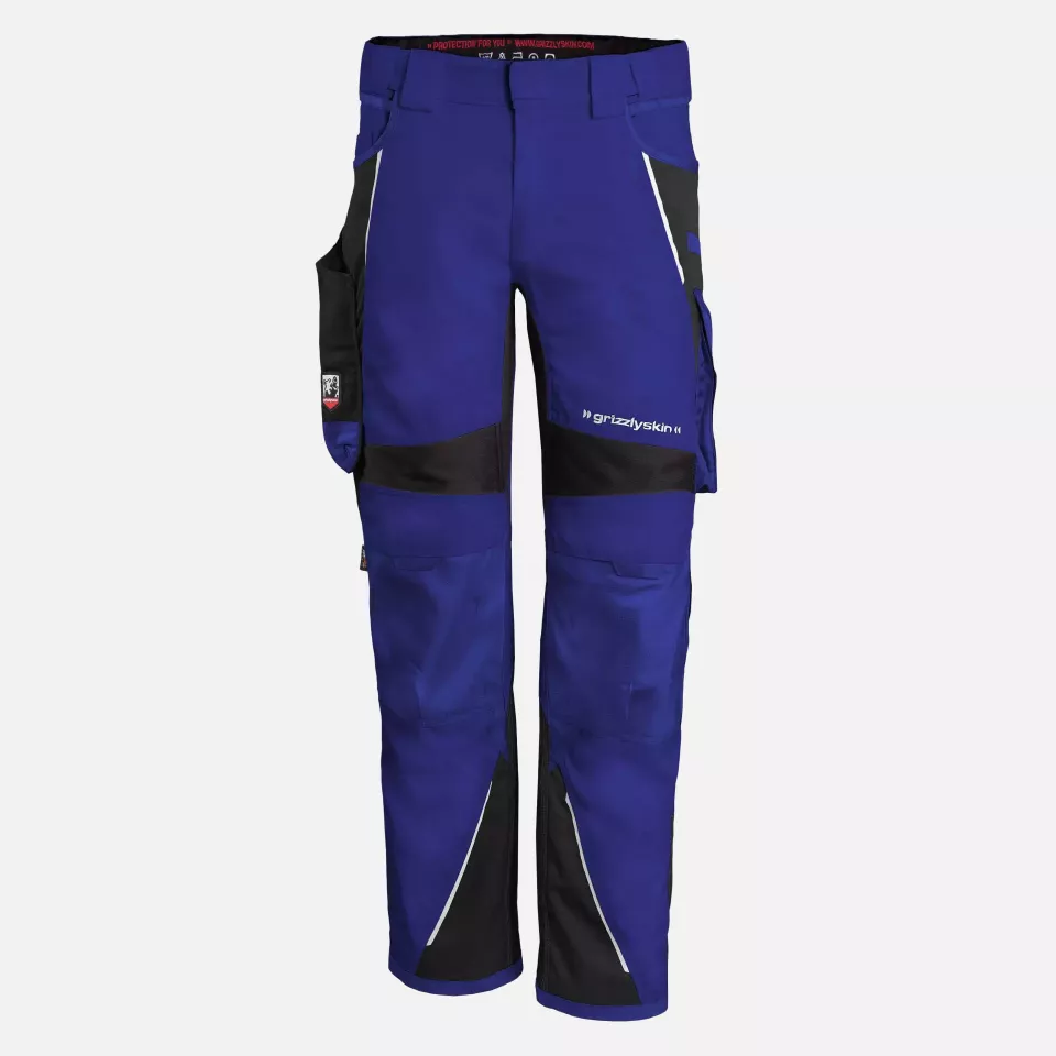 Grizzlyskin GIM3800, IRON Trousers Royal Blue/Black, image 1, gallery thumbnail