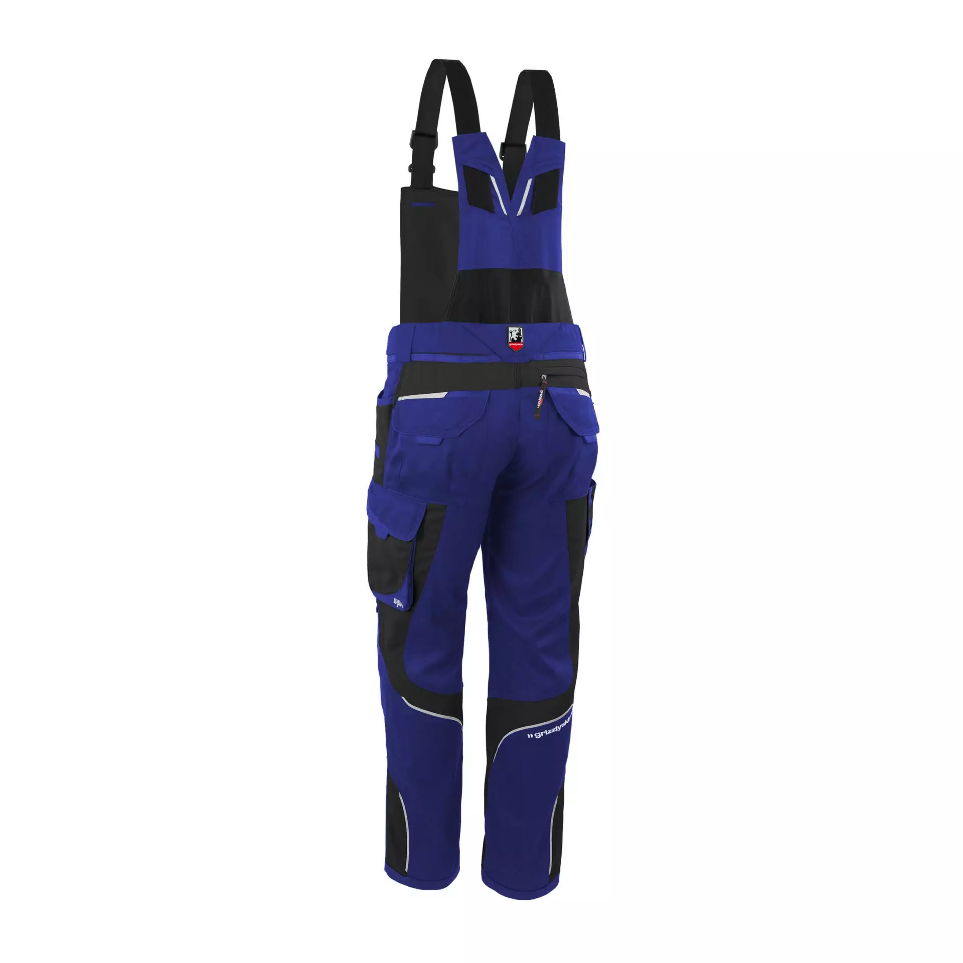 Grizzlyskin GIM3700, IRON Bib and Brace Cornflower Blue/Black, image 2