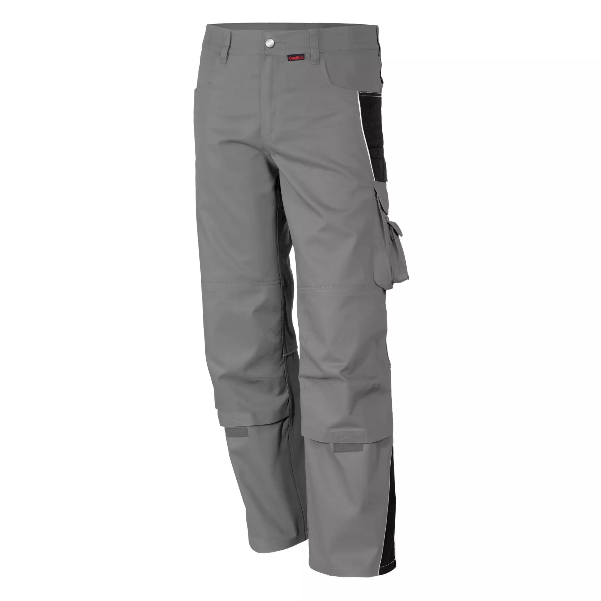 Qualitex NM-42006-3236, PRO Work Pants Grey/Black, image 1