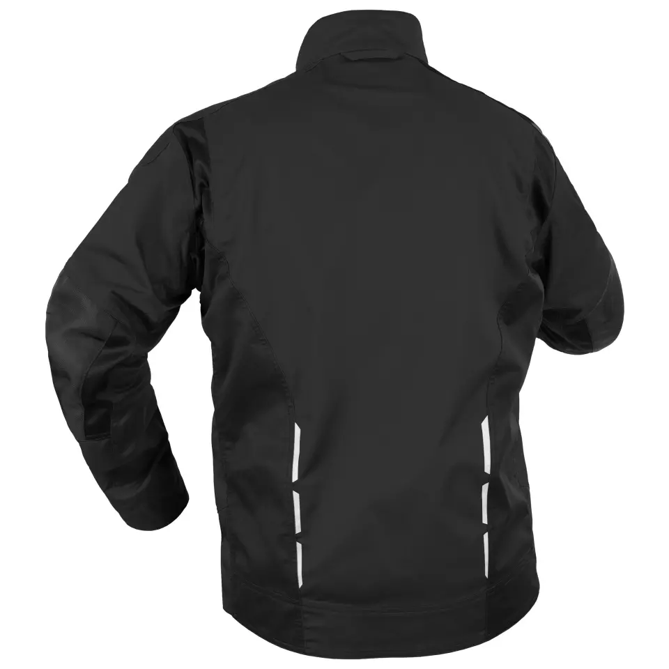 Qualitex NM-43014-3600, IND Waist Jacket Black, image 2, gallery thumbnail