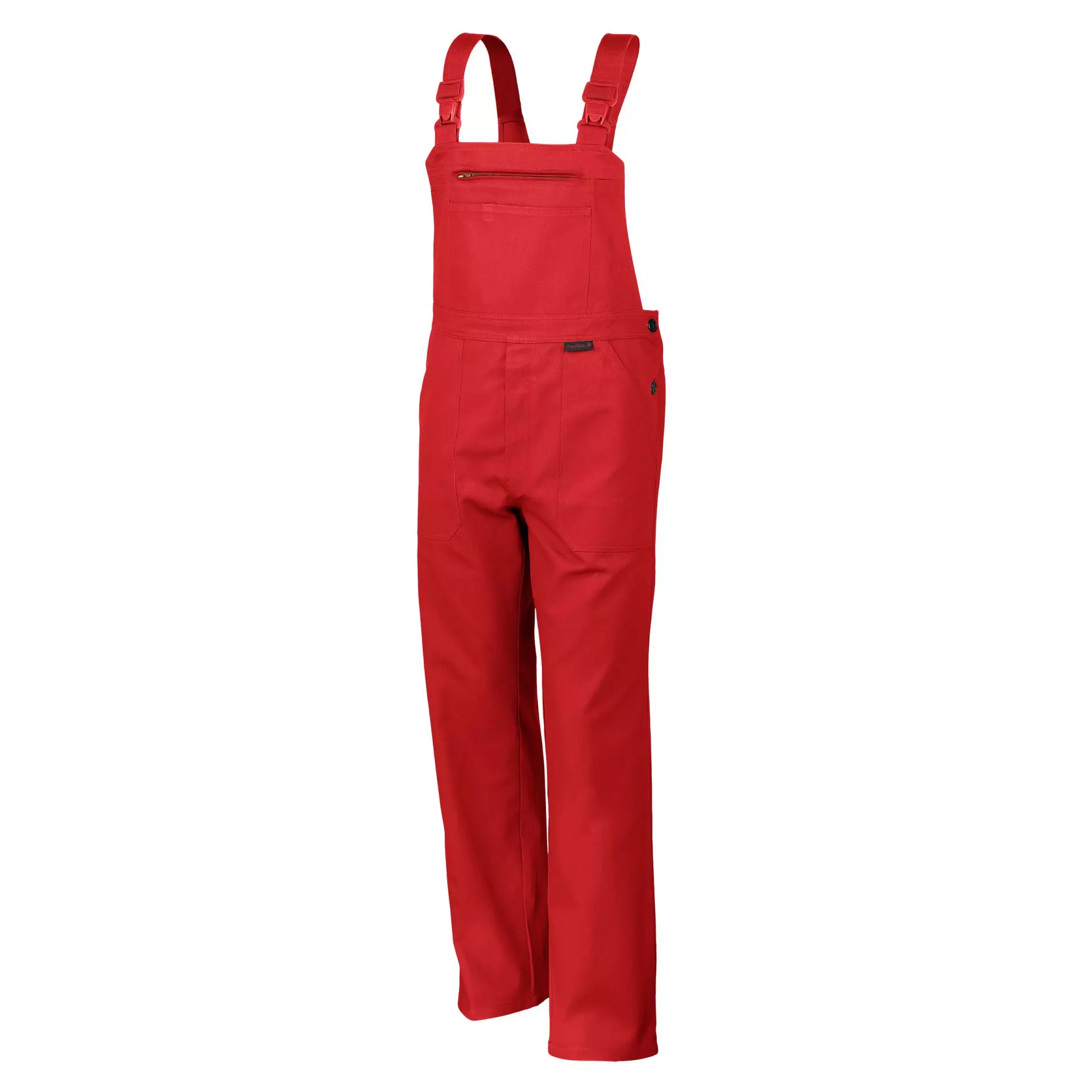 Qualitex NM-41002-2400, Classic Bib Overall Fire Red, image 1