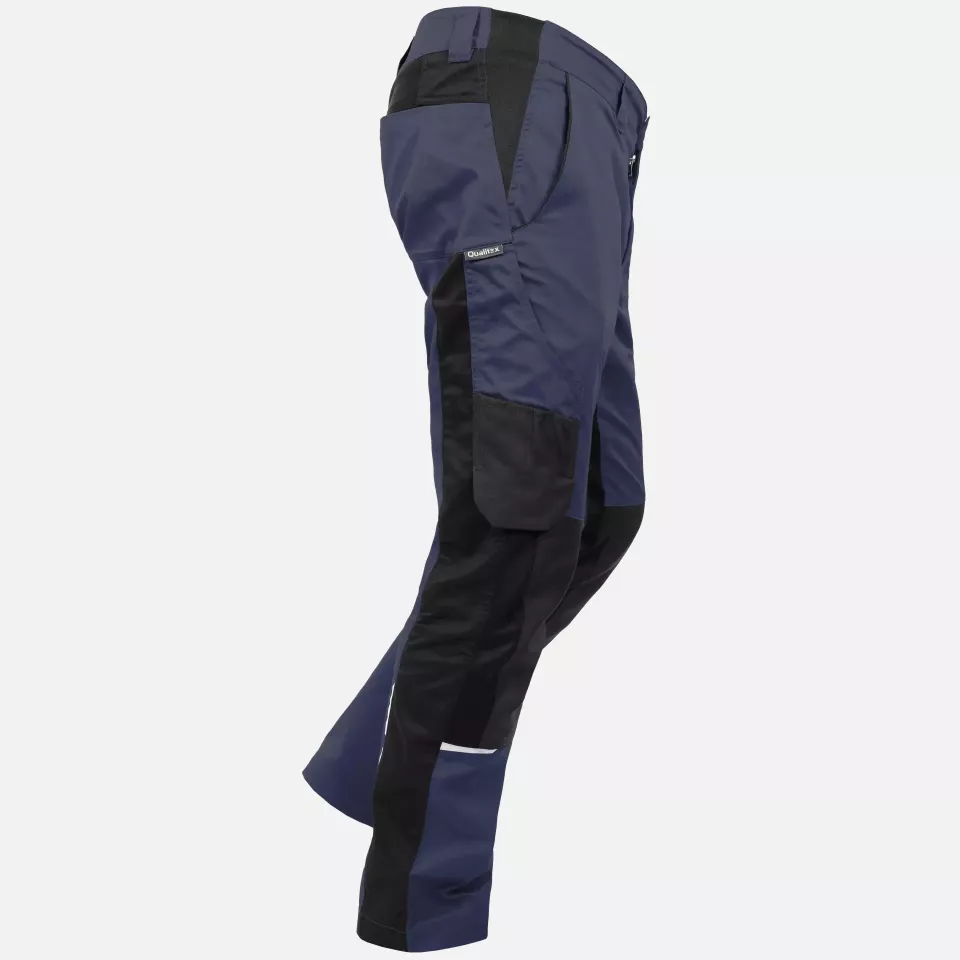 Qualitex NM-42014-0536, IND Waist Trousers Navy, image 4, gallery thumbnail