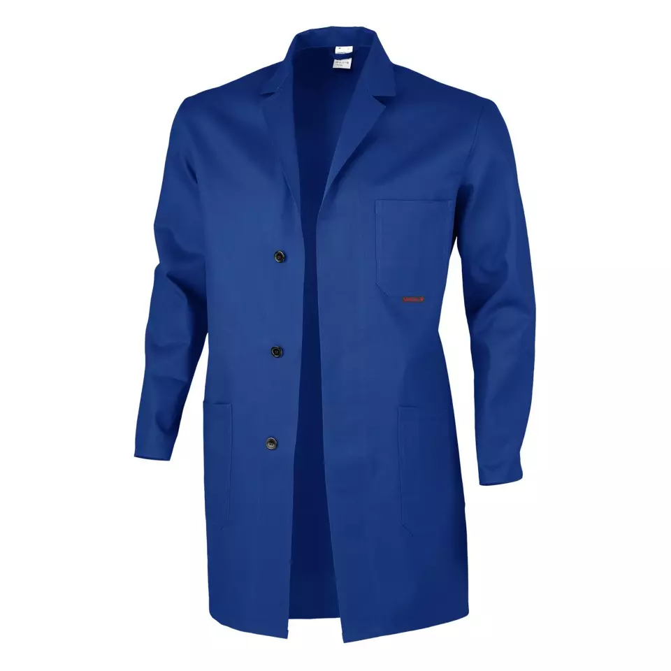 Qualitex NM-46002-0300, Classic Lab Coat Cornflower Blue, image 1, gallery thumbnail