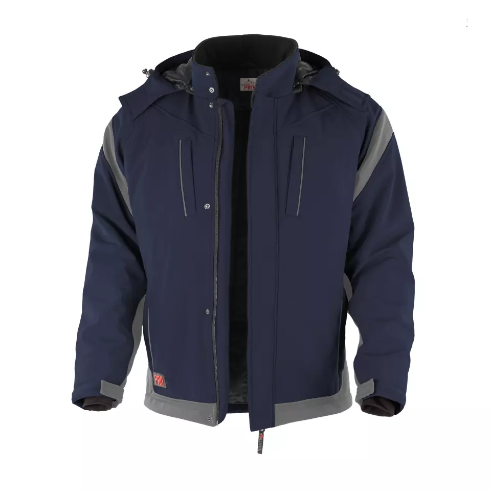 Qualitex NM-67006-0532, PRO Softshelljacke marine/grau