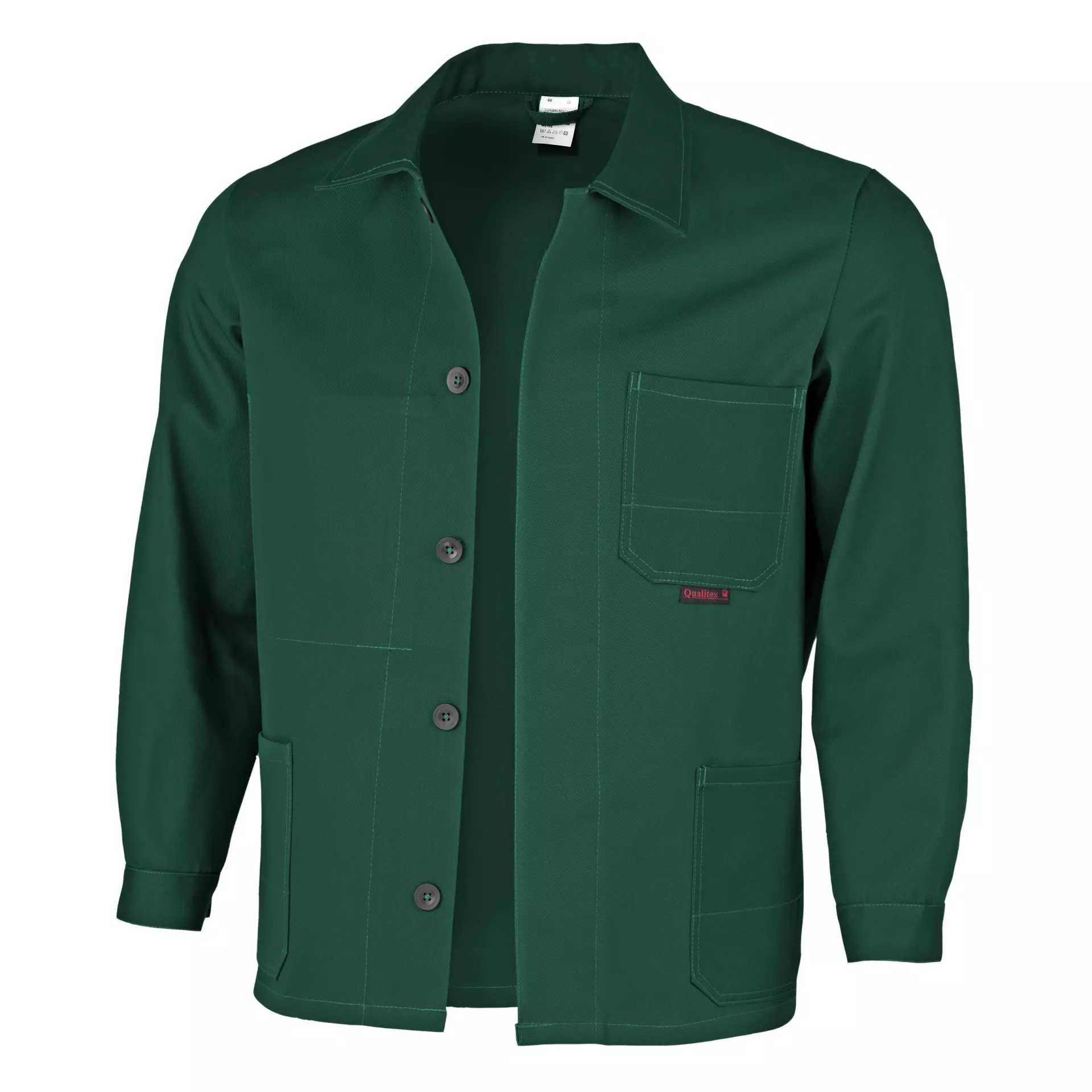 Qualitex NM-44003-1300, Favorit Arbeitsjacke grün, image 1
