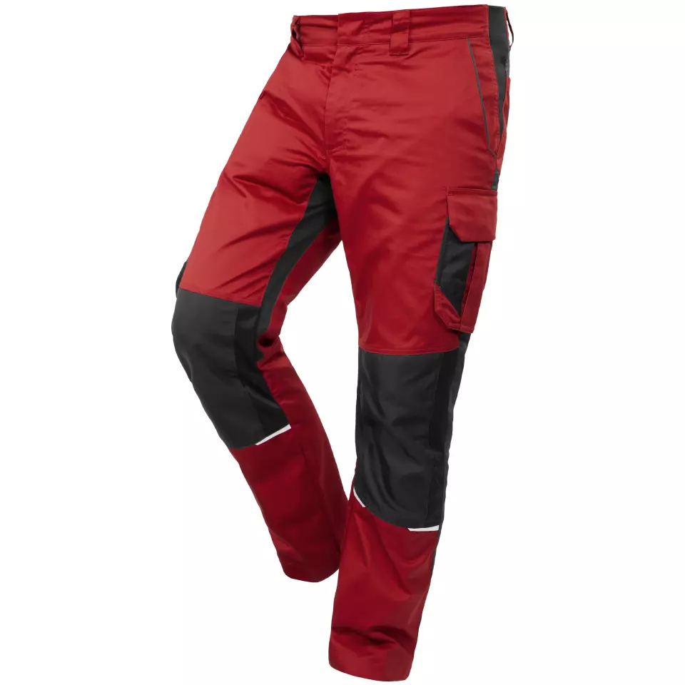 Qualitex NM-42014-2335, IND Work Pants Red, image 3, gallery thumbnail